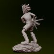 wip15.jpg Gon Freecss - Hunter x Hunter 3d print Statue - Figurine