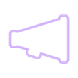 megaphone-10cm.stl Cortador de galletas Megáfono (Disponible en varios tamaños)