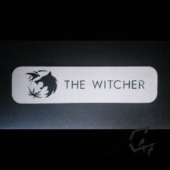 JG_bookmark_witcher.jpg Fichier STL gratuit Le signet Witcher・Design imprimable en 3D à télécharger