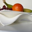 Cloth4.jpg Cloth | 3D bowl | Digital Files | 3D fruit bowl | 3D digital file | 3D stl file | 3D model STL | 3D printing file | STL | Kitchen bowl