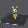 etgfg.png Dandys World Dunny Bunny Looey  3D Model STL  file - 3mf Multicolor  Fanart