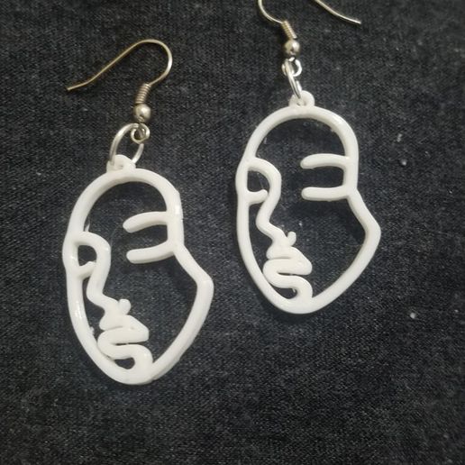 earring-face 3D model