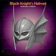 5.jpg Black Knight Helmet From Marvel Comics - Fan Art 3D print model