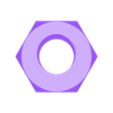 unc-1_4-nut-hex.stl Biblioteca para parafusos e roscas Unified National