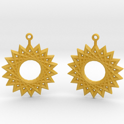 01.png Boucles d'oreilles Roi Soleil