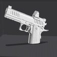stip2.png STI STACCATO P 2011 with reddot Real Size 3d Gun Mold