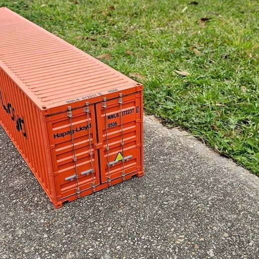 1:14 Scale RC Truck Functional Trailer & Container Box - Cults3D 3D ...