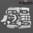 5.jpg Star Lord Element Gun from Marvel's Guardians of the Galaxy for cosplay 3d model