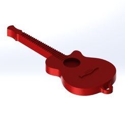 guitar_keychain.jpg Keychain Guitar