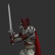 04.jpg D&D Miniature Dragonborn Tempus Paladin