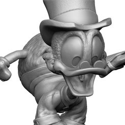 10.jpg Файл STL Счастливый Скрудж 3D печать STL, OBJ・Модель для загрузки и 3D-печати