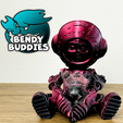 bb_012.png Astronaut Skelenaut Blasters / Undead Soldier Articulated / Print-in-Place Creature / Cute Skelet Warrior / Underwater Villager / Water Adventurer / Fantasy World Encounter