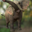 0_00061.png DOWNLOAD Elephant 3d model animated for blender-fbx-unity-maya-unreal-c4d-3ds max - 3D printing Elephant - Mammuthus - ELEPHANT