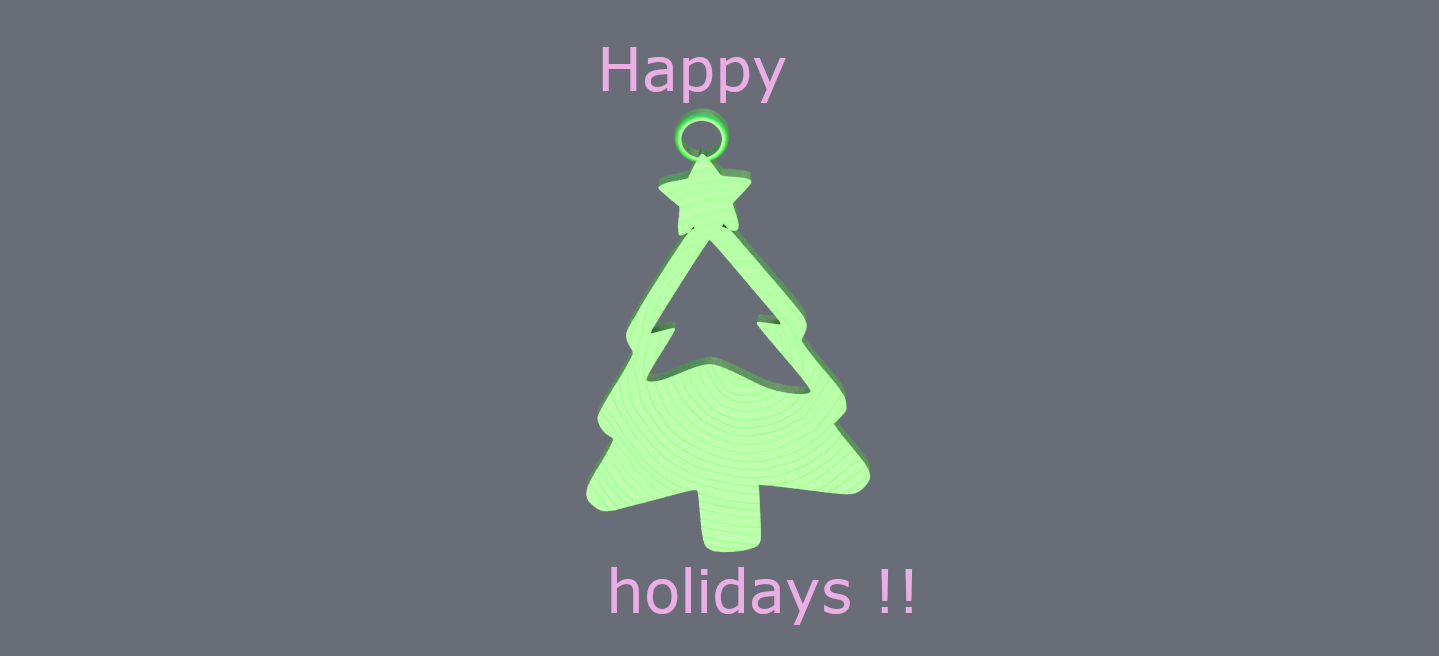 xmas-tree-earring-final.png STL-Datei Weihnachtsbaum-Ohrring kostenlos herunterladen • 3D-Druck-Modell, RaimonLab