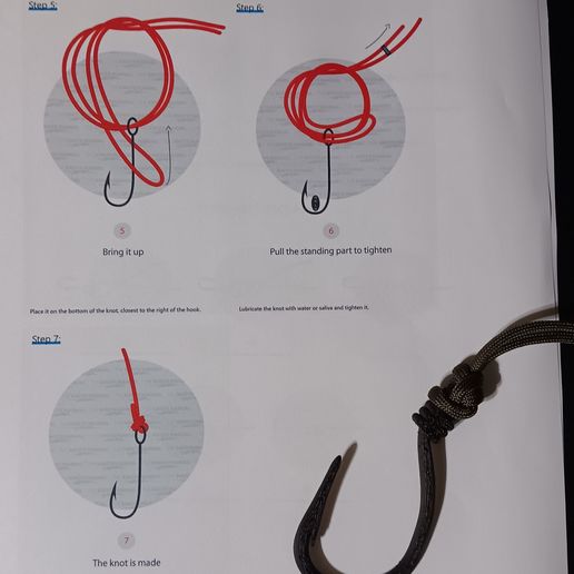 3D Printable Practice Fish Hook  Safe Knot-Tying Trainer-3in Practice  Knot Sailor Fishing Hook - Dummy Hook- Knot Buddy STL File for 3D printing Cults