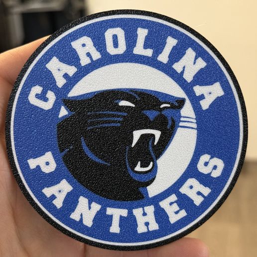 Carolina Panthers NFL coaster