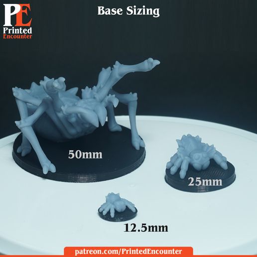BaseSizing.jpg Giant Spiders