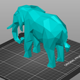 elephant3.png Low Poly Elephant