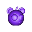 Sky_head.stl Sky Sprunki STL, 3mf, Obj, 3D Model Split file Character Fanart
