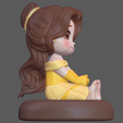 5.png BELLE BABY BEAUTY AND THE BEAST DISNEY PRINCESS ANIMATION 3D PRINT