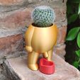 3.jpg STL file Peeing Baby Succulent (Plant Vase)・3D printer model to download