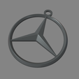 Llavero_Mercedes_Benz_Render_01.png Mercedes Benz Logo Key Ring