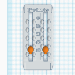 STL file padle point counter・3D printing template to download・Cults