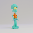 2.png Squidward 3d print model