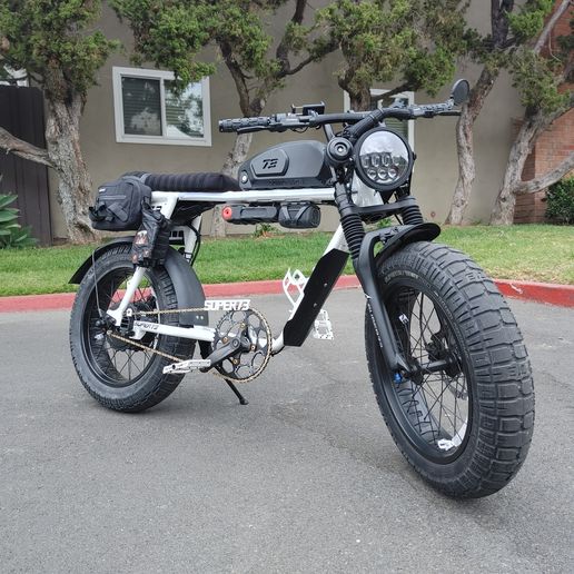 🪖 Super 73 Tank Pad ebike・ STL File for ・Cults