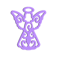 angel.STL Archivo STL Christmas ornaments - pack 2・Plan para descargar y imprimir en 3D