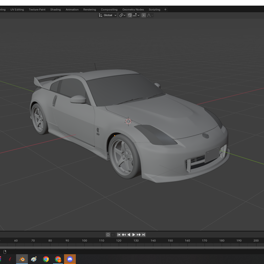 nissan 350z z33 - 3D model önizlemesi