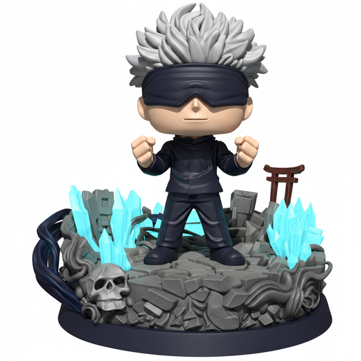 Satoru Gojo - Funko Pop Style Collectible Figure (Jujutsu Kaisen)