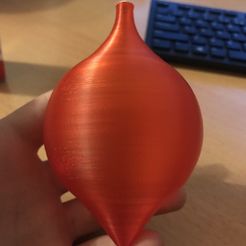 IMG_7592.jpeg Free 3D file Christmas ornaments bauble vase mode・3D printing template to download