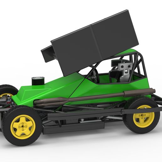 BriSCA Formula 2 Stock Car (1:25 Scale)