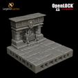Fireplace-OpenLock-Thumbnail-V1.jpg Fireplace - OpenLOCK Gothic Fireplace with festive christmas version- LegendGames