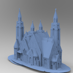 untitled.3464.png Archivo OBJ Iglesia de estilo ucraniano 5・Modelo de impresión 3D para descargar, aramar