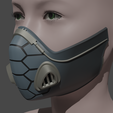 1.png Viper Gas mask / respirator from Valorant for 3d printing 3D print model