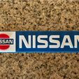 72fc18c0dd1c2ba64cd9c31b1a2aa262_preview_featured.jpg Free STL file Nissan Logo Sign・Template to download and 3D print, MeesterEduard