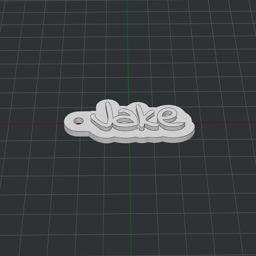 Keychain Jake 3D model