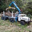 COVER2-ahead-RC-4320-logging-bed-and-trailer.jpg Crawler 4320 Logging bed and trailer for TRX6 - 1/10 RC body attachment