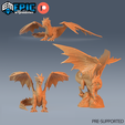 Bronze-Dragon.png Bronze Dragon Set ‧ DnD Miniature ‧ Tabletop Miniatures ‧ Gaming Monster ‧ 3D Model ‧ RPG ‧ DnDminis ‧ STL FILE