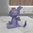 HighQuality1.png 3D Toothless Dragon Figure Home and Living with 3D Stl Files & 3D Printed Dragon, Gift for Kids, 3D Printing, Dragon Decor, 3D Figure Print