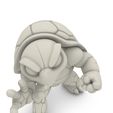 9.jpg Fantasy Creature Warrior STL Bundle | Stylized Chibi Monster Collection | Mythical Animal Fighters | Cute Collectible Figurines | 3D Print Models