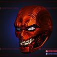 Red_Hood_Cracked_Helmet_Jason_Todd_02.jpg Red Hood Helmet - Jason Todd Red Hood Cracked Helmet Cosplay