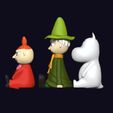 ô.jpg Snufkin - Little My - Moomin-Moominvalley