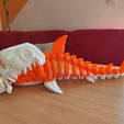 Flexi Print-in-Place Requin Squelette