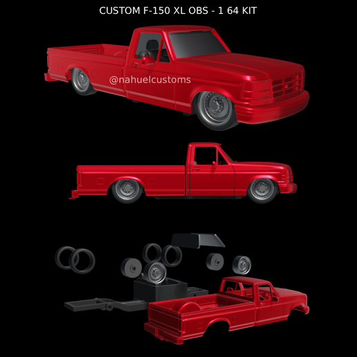 CUSTOM F-150 XL OBS - 1 64 KIT