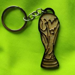 Worldcup-Keychain.jpg STL-Datei Weltcup-Schlüsselanhänger・Design für den 3D-Druck zum Herunterladen