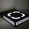 Ablageboard_1.jpg #LAMPSXCULTS / Lamp with tray and USB-A