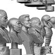 19.jpg 3D PRINTABLE COLLECTION BUSTS 9 CHARACTERS 12 MODELS